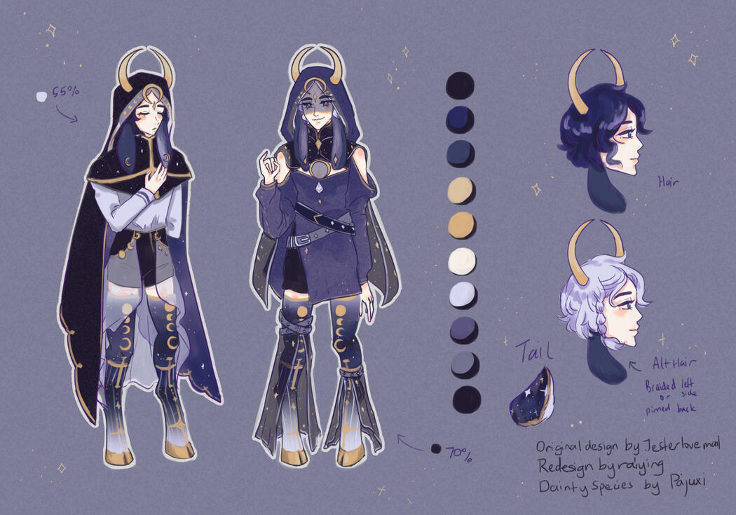 two fullbody + extra refs